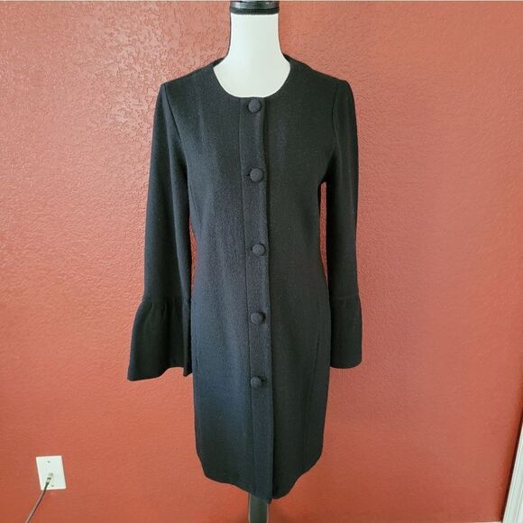 Nanette Lepore Black Coat - Picture 1 of 8